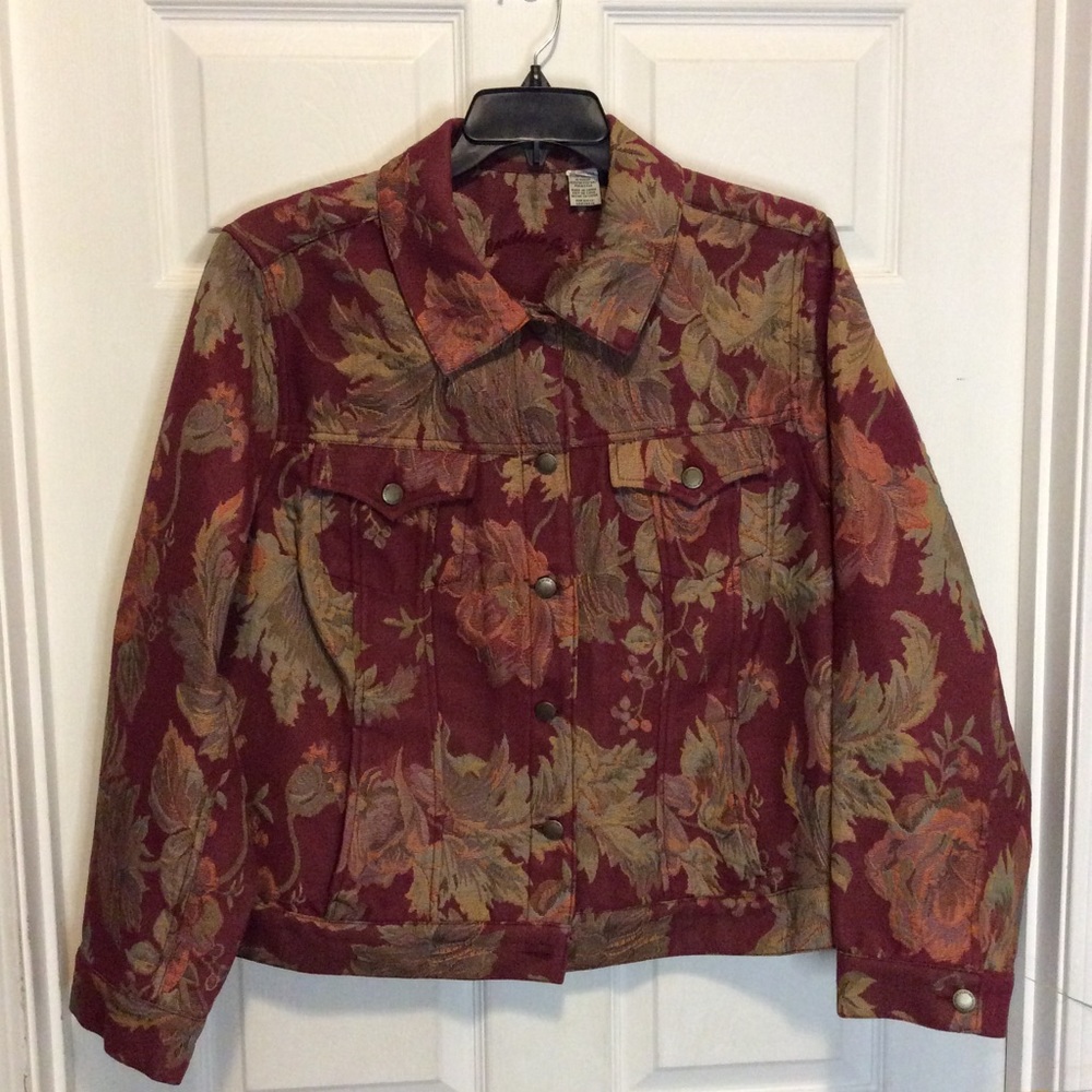 Caribbean Joe Embroidered Jacket 2X